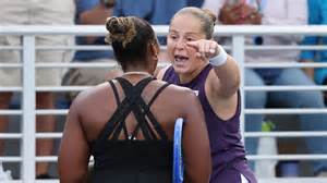 What Did Ostapenko Say To Townsend