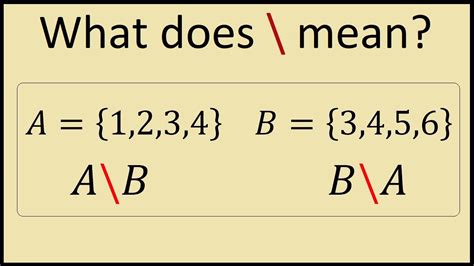 What Does A B Mean In Math