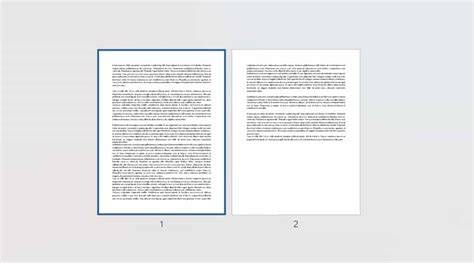 What Does A One Page Look Like