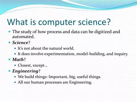 What Does Mean In Computer Science