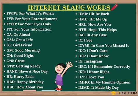 What Does Mean In Internet Slang