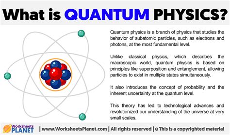 What Does Mean In Quantum Physics
