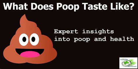 What Does Poop Taste Like