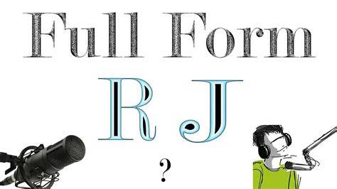 What Does Rj Stand For