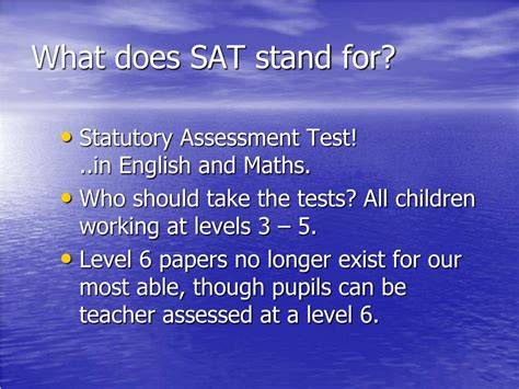 What Does Sat Stand For