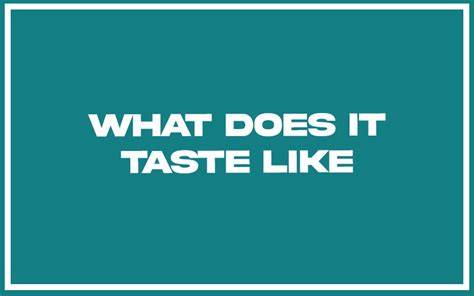 What Does Taste Like Sugar