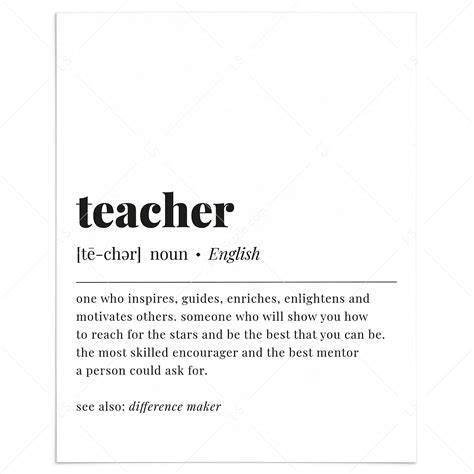 What Does Teacher Mean