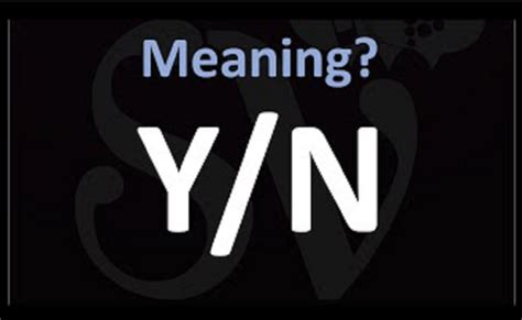 What Does Y Mean