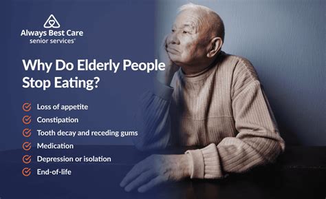 What Happens When Elderly Stop Eating