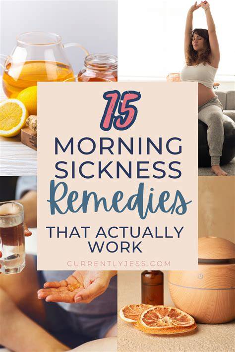 What Helps With Morning Sickness