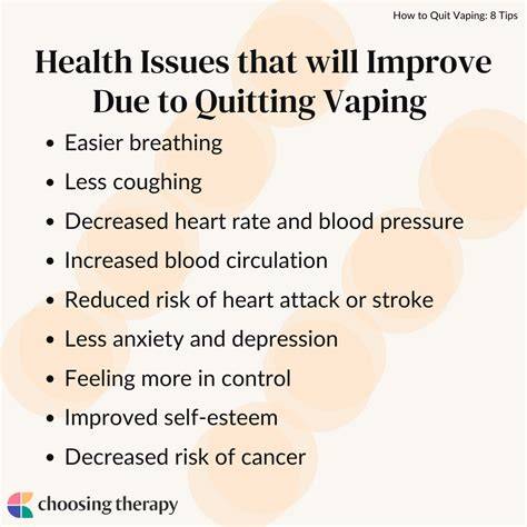 What Helps With Quitting Vaping