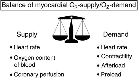 What Increases Myocardial Oxygen Demand