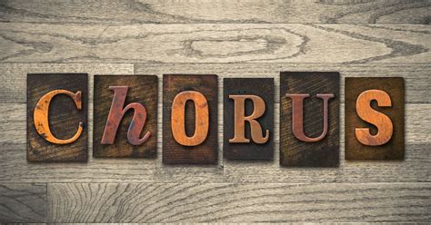 What Is A Chorus In A Song