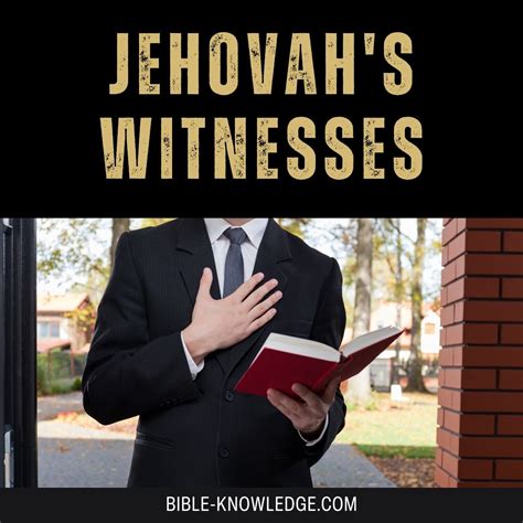 What Is A Jehovah Witness