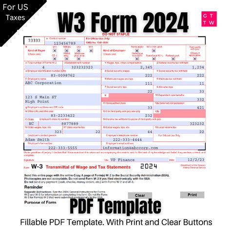 What Is Form W3