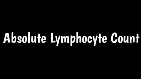 What Is Lymphs Absolute
