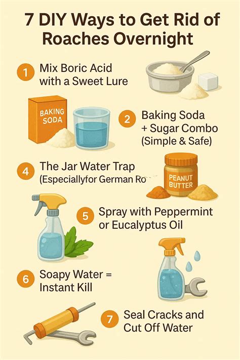 What Kills Roaches Overnight