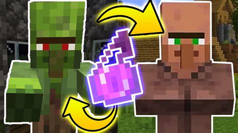 What Potion Cures Zombie Villagers In Minecraft