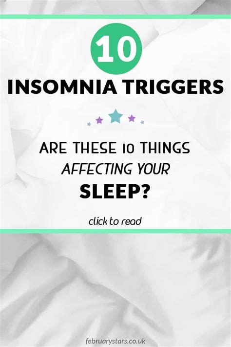 What Triggers Insomnia