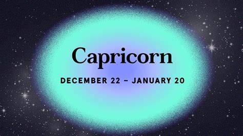 When Is Capricorn Season