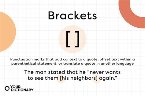 When To Use Brackets In Writing