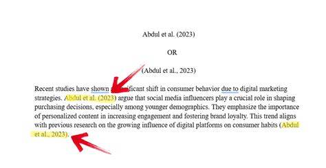 When To Use Et Al