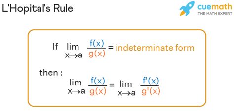 When To Use L'hopital's Rule