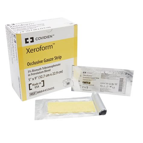When To Use Xeroform Gauze