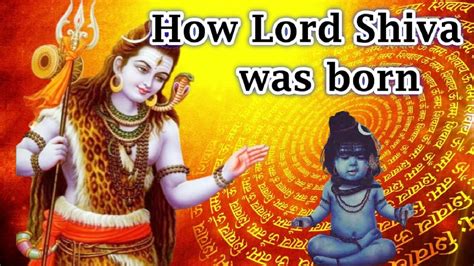 When Was Born Lord Shiva