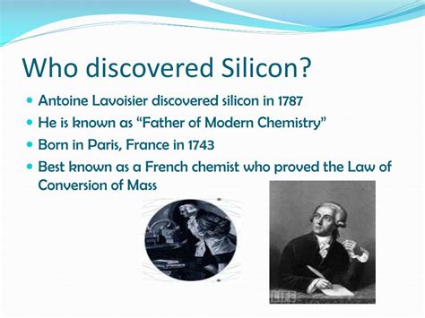 When Was Discovered Silicon