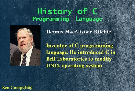 When Was Invented C Language