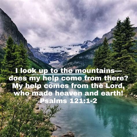 Where Does My Help Come From Verse
