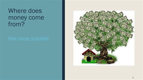 Where Does The Money Come From For