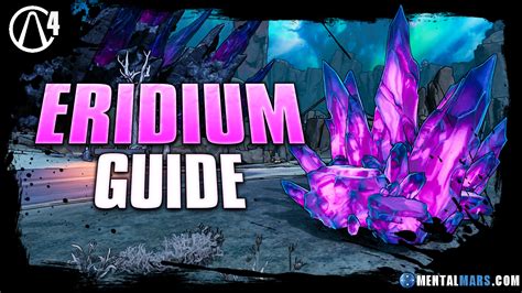 Where Is Eridium Used In Borderlands 4