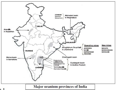 Where Is Found Uranium In India