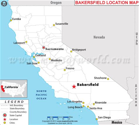 Where Is Located Bakersfield Ca