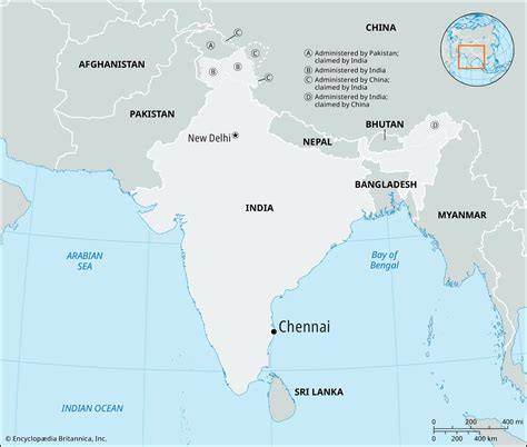 Where Is Located Chennai