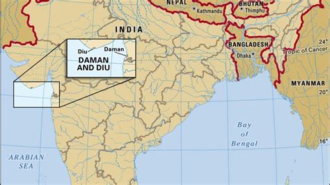 Where Is Located Daman And Diu
