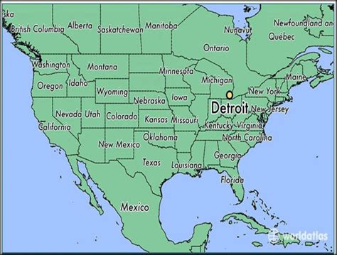Where Is Located Detroit Michigan