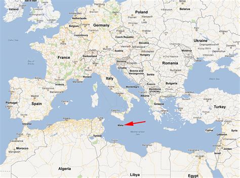 Where Is Located Malta