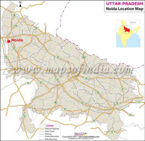 Where Is Located Noida