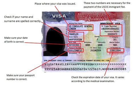 Where Is Located Non Immigrant Visa Number