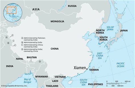 Where Is Xiamen Located In China