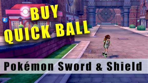 Where To Buy Quick Balls Pokemon Sword