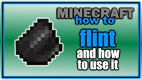 Where To Find Flint In Minecraft