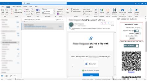Where To Find Outlook Qr Code