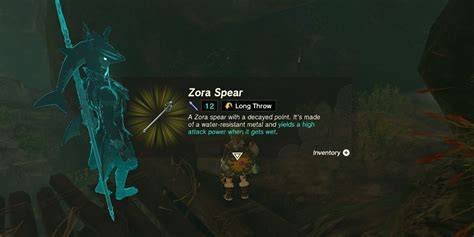 Where To Find Zora Spear Totk