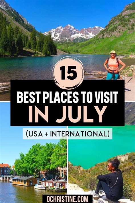 Where To Go In July On Vacation