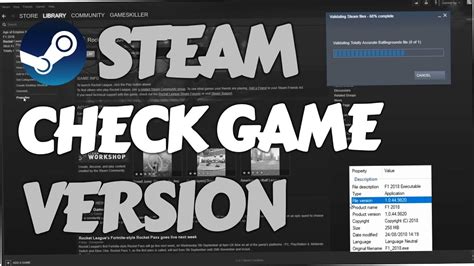 Where To See Game Version On Steam