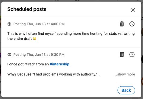 Where To See Scheduled Posts On Linkedin